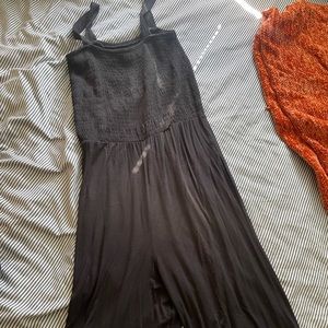 Asos black jumpsuit can be a great layering price for winter!